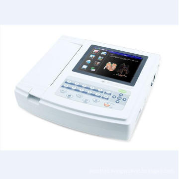 Portable Digital Electrocardiograph 12 Lead ECG Machine for Hospital